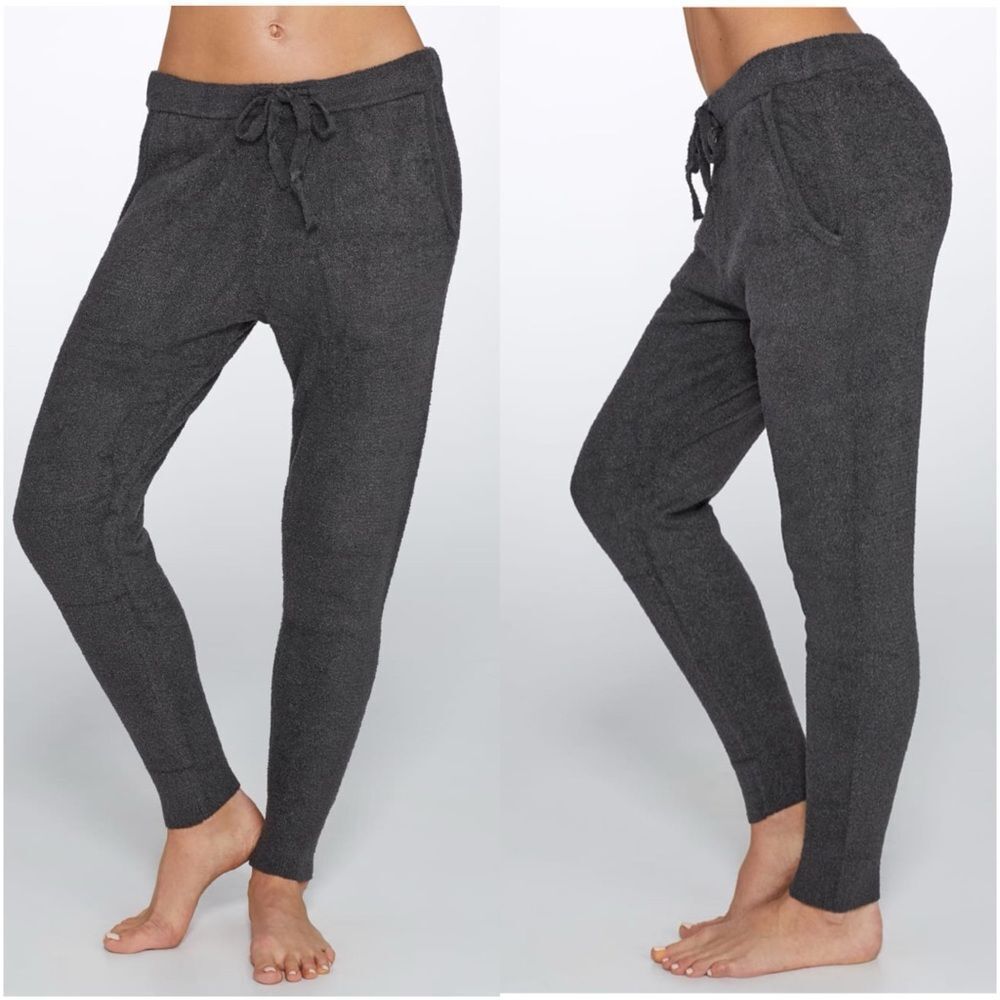 Barefoot Dreams Charcoal Gray Cozy Jogger Track Pants